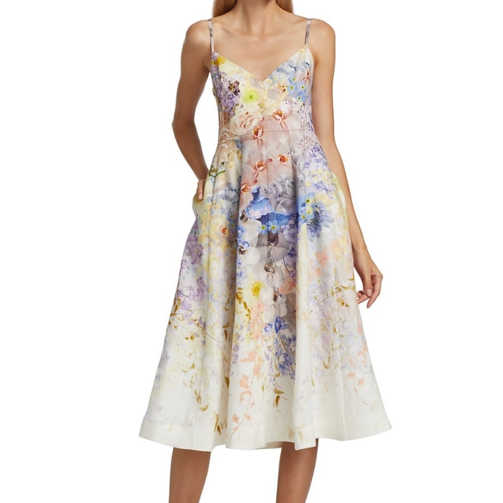 midi Zimmermann dress new with tag size 0